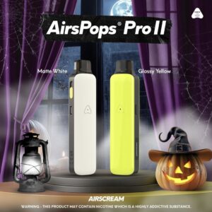 正版 AIRSCREAM AirsPops Pro II 氣泡二代 小煙主機 空煙彈 英國品牌
